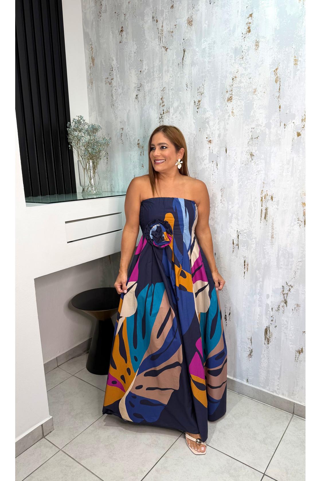 Strapless Maxi Dress